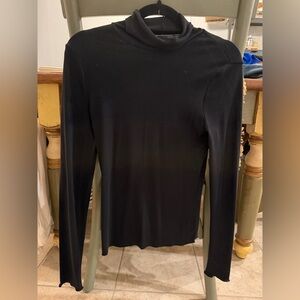 Abercrombie & Fitch Black Ribbed Top